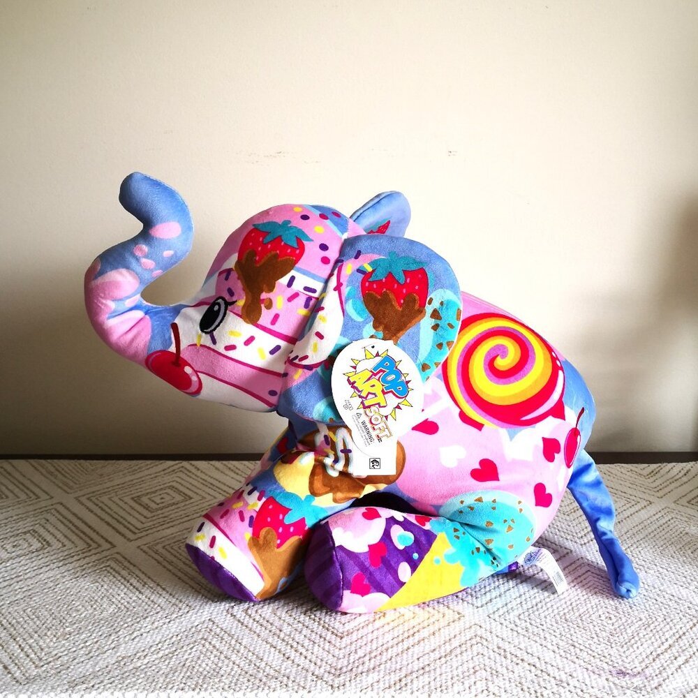 Pop Art Soft Mammoth-Solid Sweetie/Collectible Bean-Filled Cute Plushies for Kid